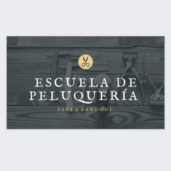 Escuela de peluquería. Paula Landoni